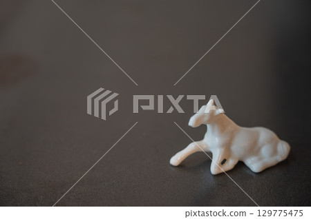 2026 Chinese Zodiac Sign: White Ceramic Horse 2026 Chinese Zodiac Sign: White Ceramic Horse 129775475