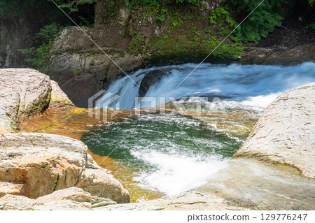 <群馬縣>夏季的吹割瀑布 129776247