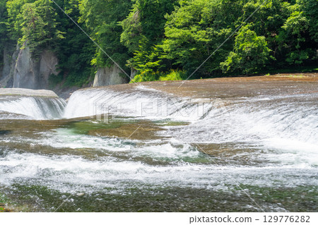 <Gunma Prefecture> Fukiware Falls in summer <Gunma Prefecture> Fukiware Falls in summer 129776282