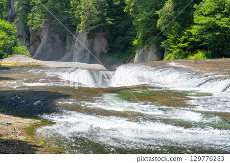 <Gunma Prefecture> Fukiware Falls in summer <Gunma Prefecture> Fukiware Falls in summer 129776283