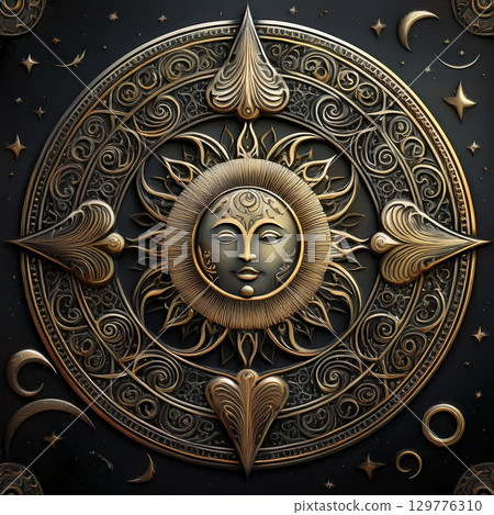 Patterns handed down from ancient times 129776310