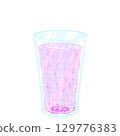 Fizzy Peach Soda 129776383