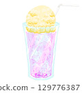 Peach Soda Float 129776387