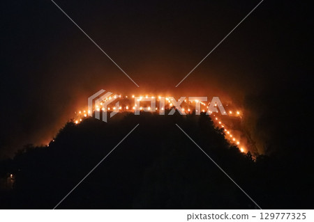 Late Summer in Kyoto: Gozan no Okuribi (Fires on Mountains) / Torii Gate Style 129777325