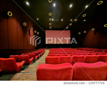This is cinema interior in Jakarta This is cinema interior in Jakarta 129777728