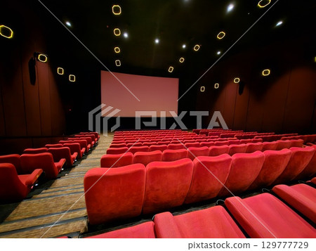 This is cinema interior in Jakarta This is cinema interior in Jakarta 129777729