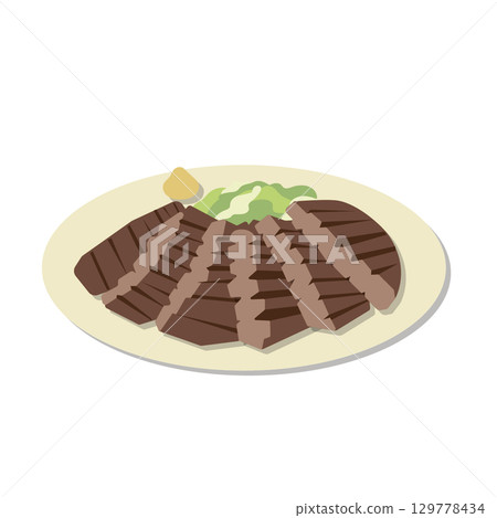 仙台特產牛舌的插圖 129778434