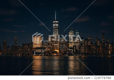 美麗的夜景 129778766