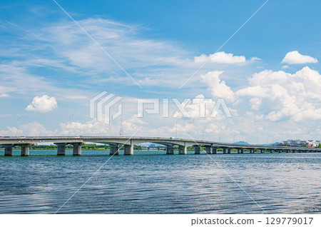 Omi Bridge, Otsu City, Shiga Prefecture 129779017