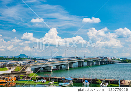 Omi Bridge, Otsu City, Shiga Prefecture Omi Bridge, Otsu City, Shiga Prefecture 129779026