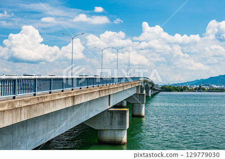 Omi Bridge, Otsu City, Shiga Prefecture 129779030