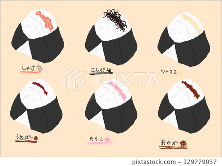 飯糰——經典餡料 129779037