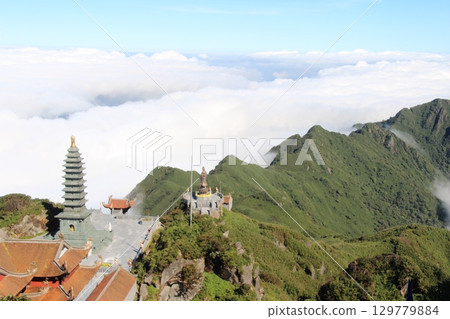 Pagoda and temples and festivals in vietnam Pagoda and temples and festivals in vietnam 129779884