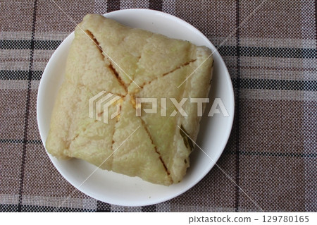 Traditional Banh Chung in Vietnam Traditional Banh Chung in Vietnam 129780165