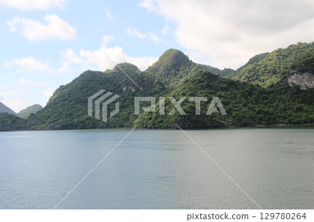 sea and mountains in vietnam sea and mountains in vietnam 129780264