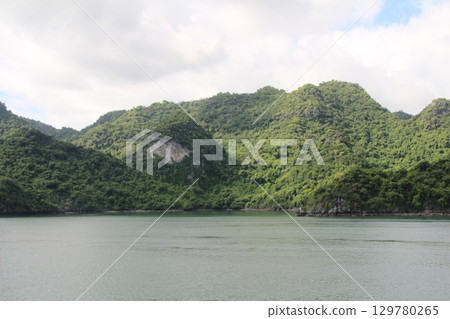 sea and mountains in vietnam sea and mountains in vietnam 129780265