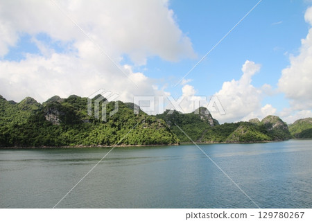 sea and mountains in vietnam sea and mountains in vietnam 129780267