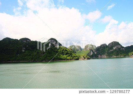 sea and mountains in vietnam sea and mountains in vietnam 129780277