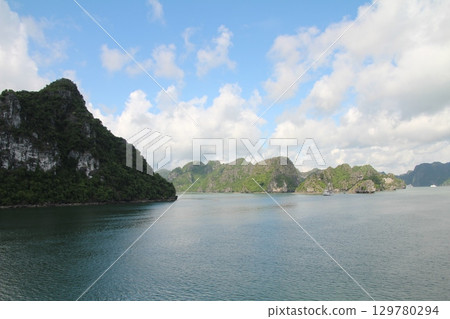 sea and mountains in vietnam sea and mountains in vietnam 129780294