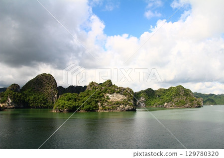 sea and mountains in vietnam 129780320