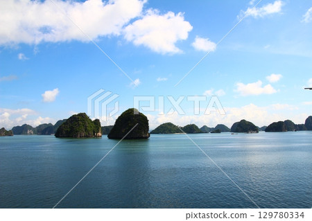 sea and mountains in vietnam sea and mountains in vietnam 129780334