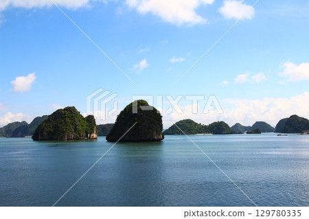 sea and mountains in vietnam sea and mountains in vietnam 129780335