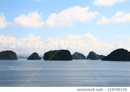 sea and mountains in vietnam sea and mountains in vietnam 129780338