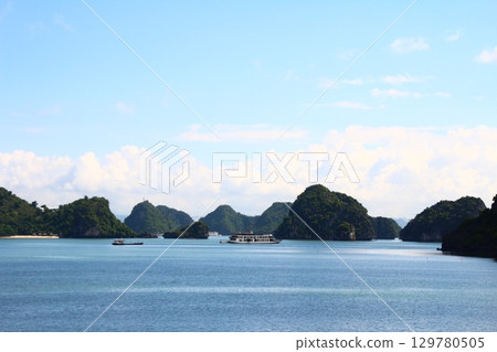 sea and mountains in vietnam sea and mountains in vietnam 129780505