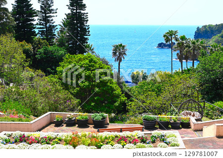 View of the New York Lamp Museum and Flower Garden 129781007