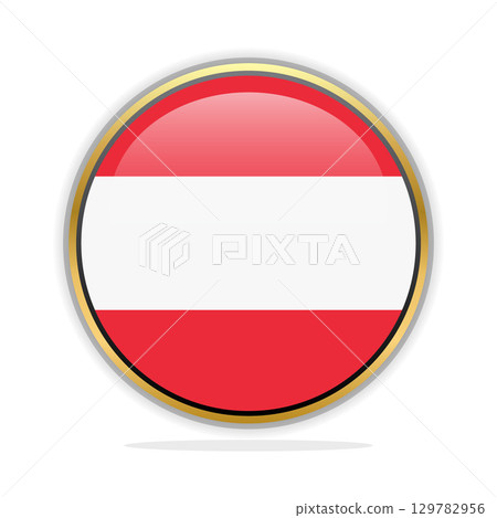 Button Flag Design Template Austria Button Flag Design Template Austria 129782956