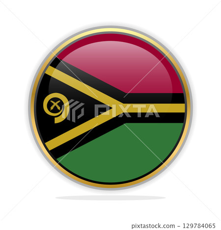 Button Flag Design Template Vanuatu Button Flag Design Template Vanuatu 129784065