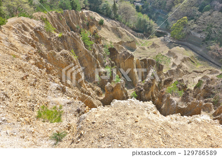 [Awa Earth Pillars] Kitayama, Awa-cho, Awa City, Tokushima Prefecture 129786589