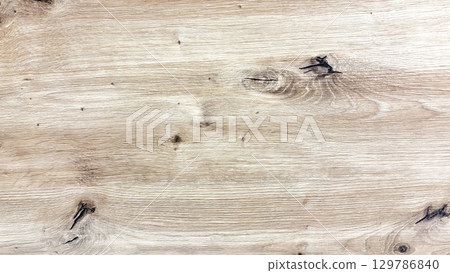 Light wood texture background top view with empty space for text, natural wooden surface banner template, clean plank pattern, rustic timber table backdrop, organic board design neutral copy space 129786840