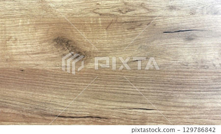 Light wood texture background top view with empty space for text, natural wooden surface banner template, clean plank pattern, rustic timber table backdrop, organic board design neutral copy space 129786842