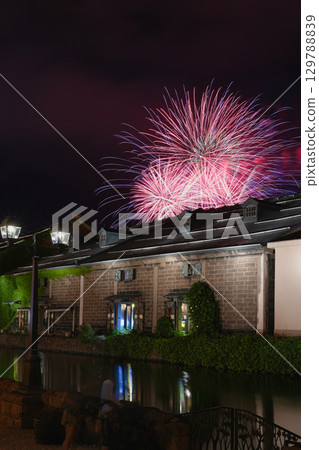 點亮小樽夜空的煙火 129788839