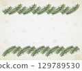 Fir tree, Christmas, snowflakes, 2 129789530
