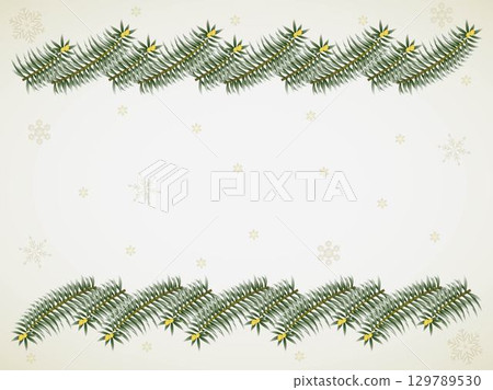 Fir tree, Christmas, snowflakes, 2 Fir tree, Christmas, snowflakes, 2 129789530