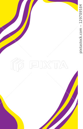 Abstract background illustration with purple and yellow colours. Perfect for invitation card design, magazine, banner, poster, website. Abstract background illustration with purple and yellow colours. Perfect for invitation card design, magazine, banner, poster, website. 129789584