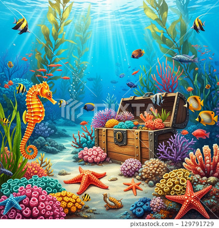 Mysteries of the Sea Floor Mysteries of the Sea Floor 129791729