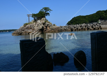 Goza Shirahama Stone Buddha Scenery 129792147