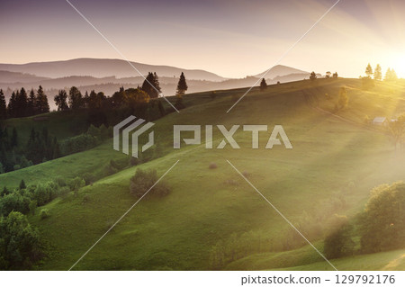 mountains landscape 129792176