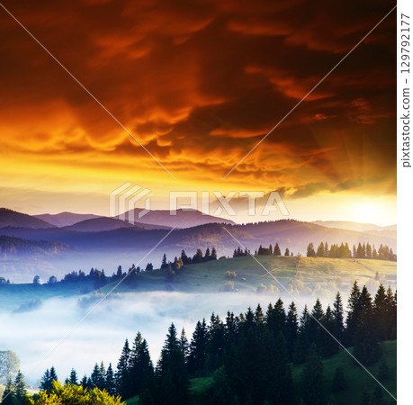 mountains landscape 129792177