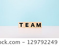 TEAM block letters 129792249