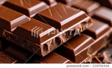 Cross section of chocolate 129792426