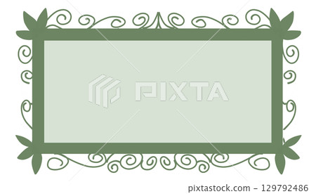 Abstract background with watercress colors 129792486