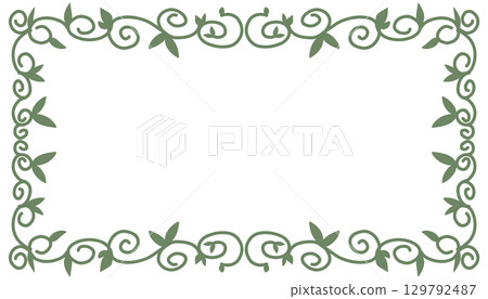Abstract background with watercress colors 129792487