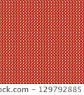 Sparkling glitter seamless pattern background material Christmas color vector illustration M Red 129792885