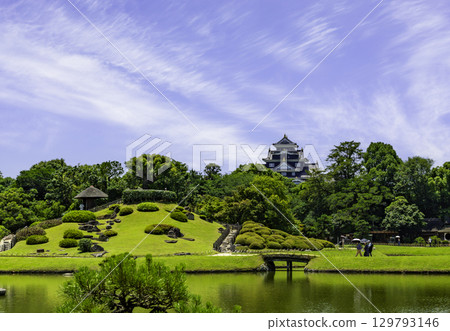 岡山縣岡山市岡山後樂園、岡山城和唯心山 129793146