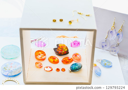 Resin accessories made 129793224