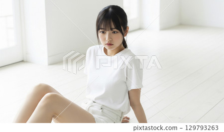 Beautiful legs young woman beauty image Beautiful legs young woman beauty image 129793263